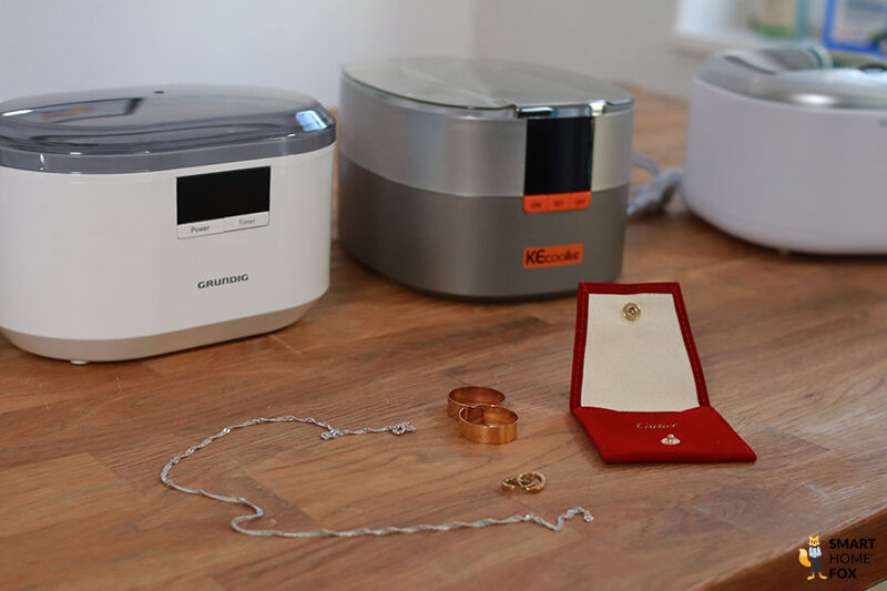 Die besten Ultraschallreiniger für Schmuck